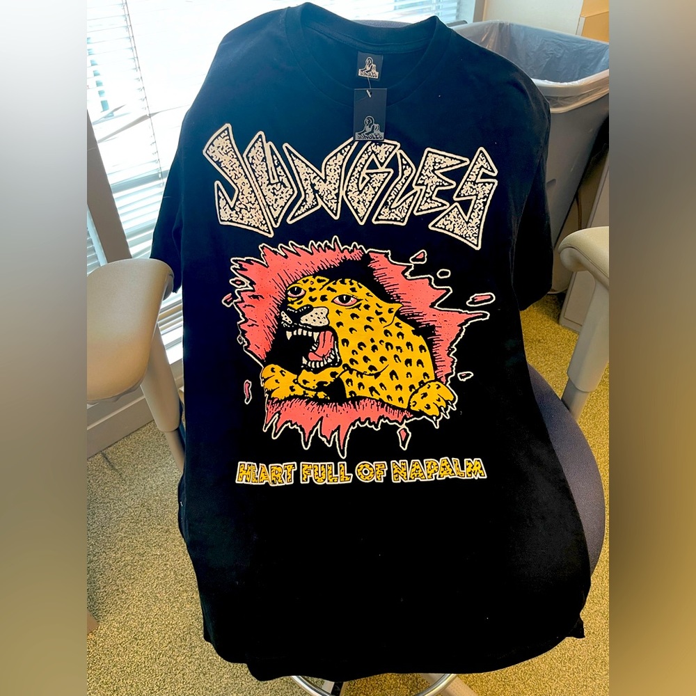 Black Jungle T - size large
